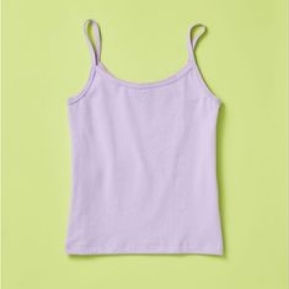 Vintage 1990s Y2k Lavender Purple Camisole Tank Top by Forever 21 F21